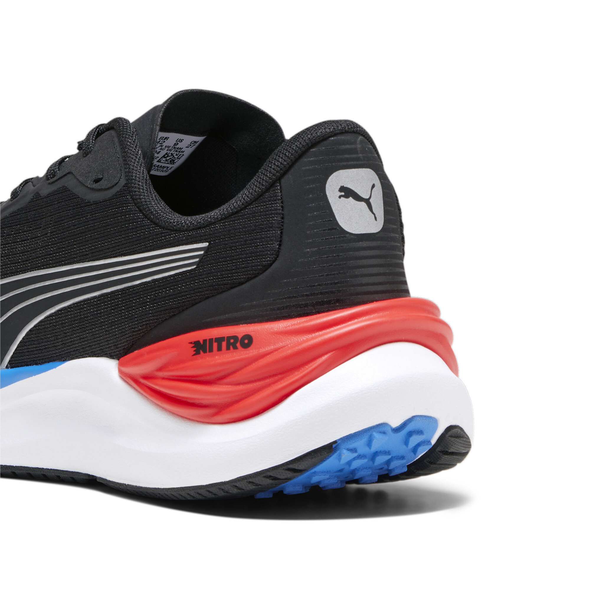 Men's PUMA Electrify NITROâ¢ 3 Running Shoes In Black, Size EU 44.5