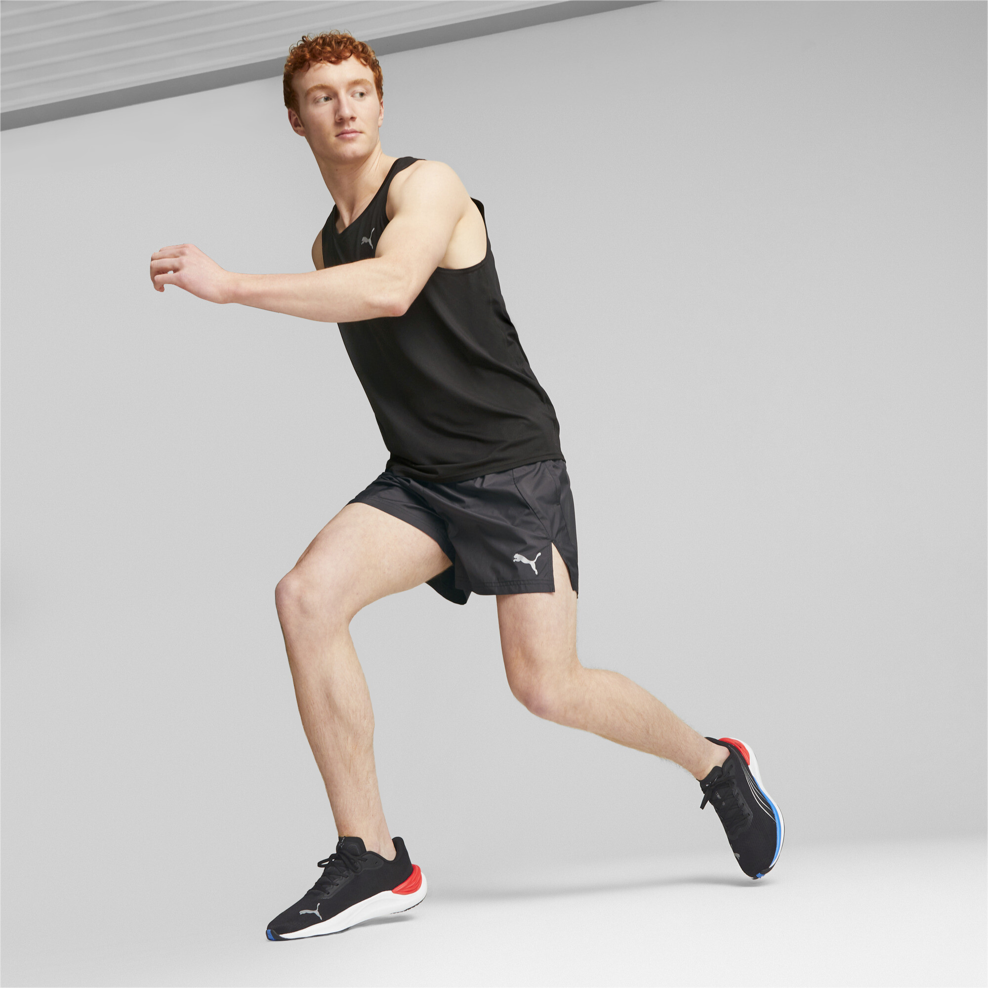 Men's PUMA Electrify NITROâ¢ 3 Running Shoes In Black, Size EU 40.5