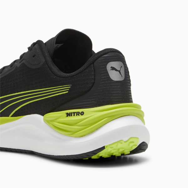Electrify NITRO™ 3 Men's Running Shoes, PUMA Black-Lime Pow, large-ZAF