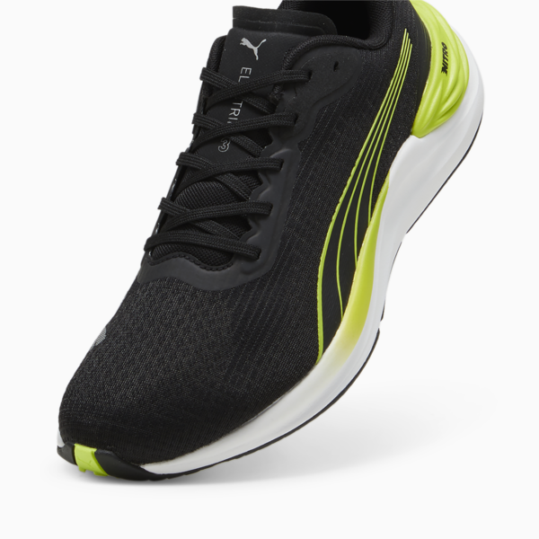 Electrify NITRO™ 3 Men's Running Shoes, PUMA Black-Lime Pow, large-ZAF