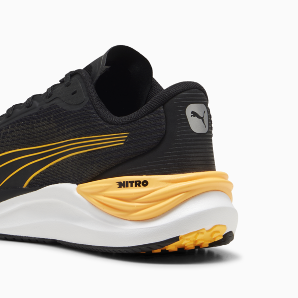 Electrify NITRO™ 3 Men's Running Shoes, PUMA Black-Sun Stream-PUMA White, large-ZAF