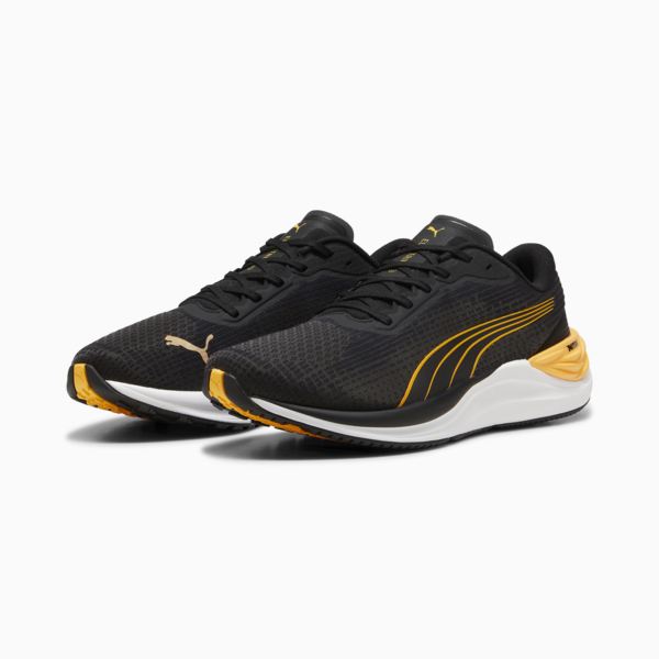 Electrify NITRO™ 3 Men's Running Shoes, PUMA Black-Sun Stream-PUMA White, large-ZAF