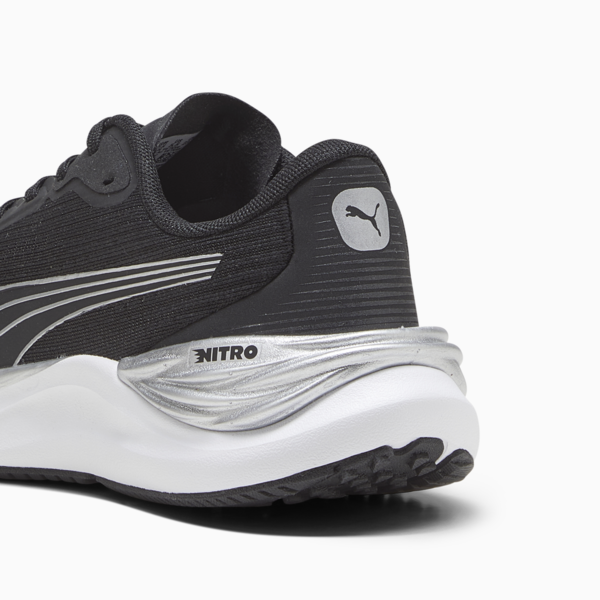 Tenis para correr Electrify NITRO 3 para mujer, PUMA Black-PUMA Silver, large-MEX