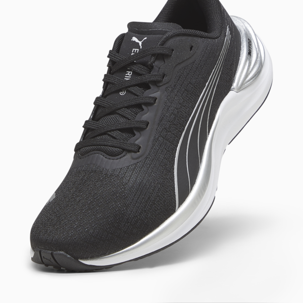 Tenis para correr Electrify NITRO 3 para mujer, PUMA Black-PUMA Silver, large-MEX