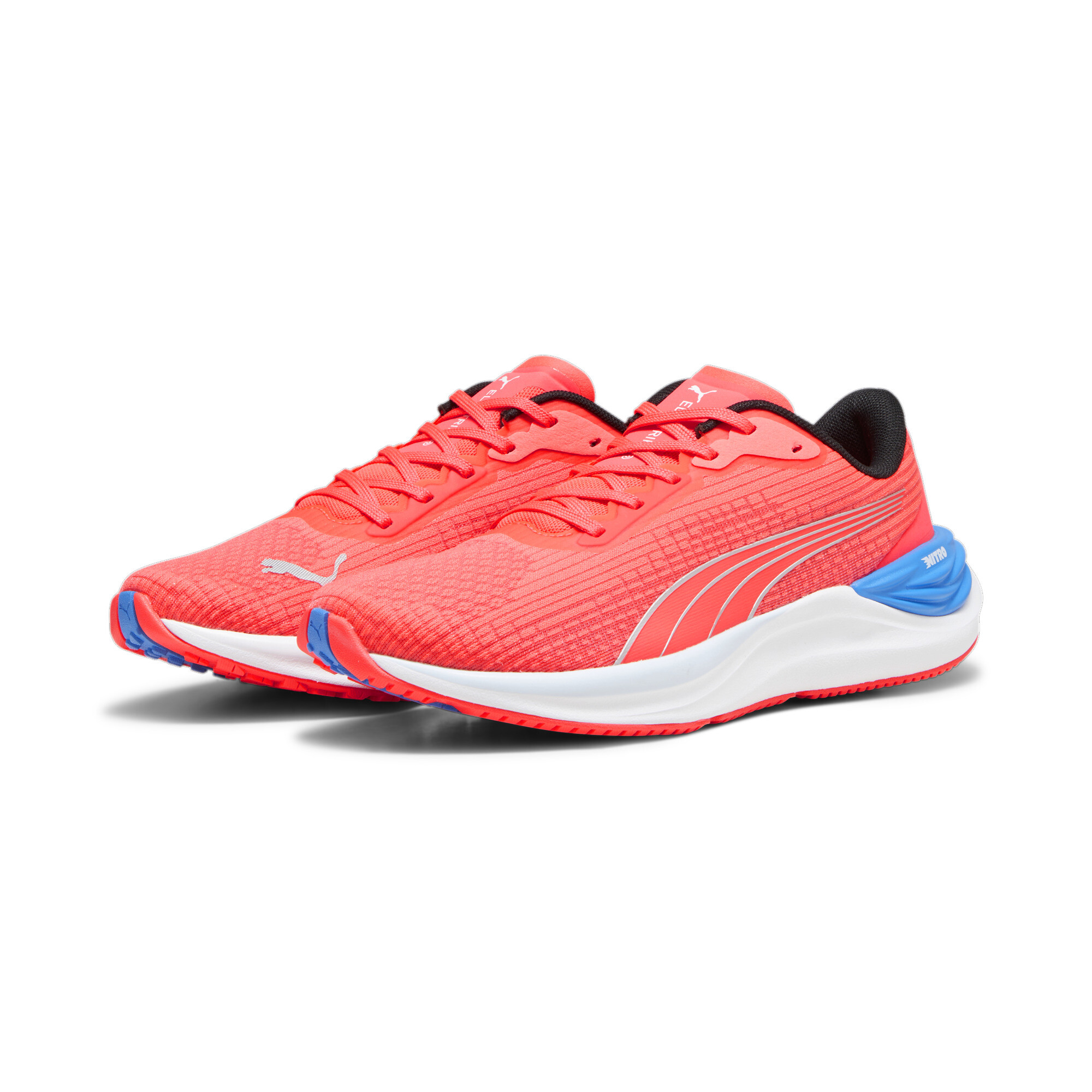 Women's PUMA Electrify NITROâ¢ 3 Running Shoes In Red, Size EU 36