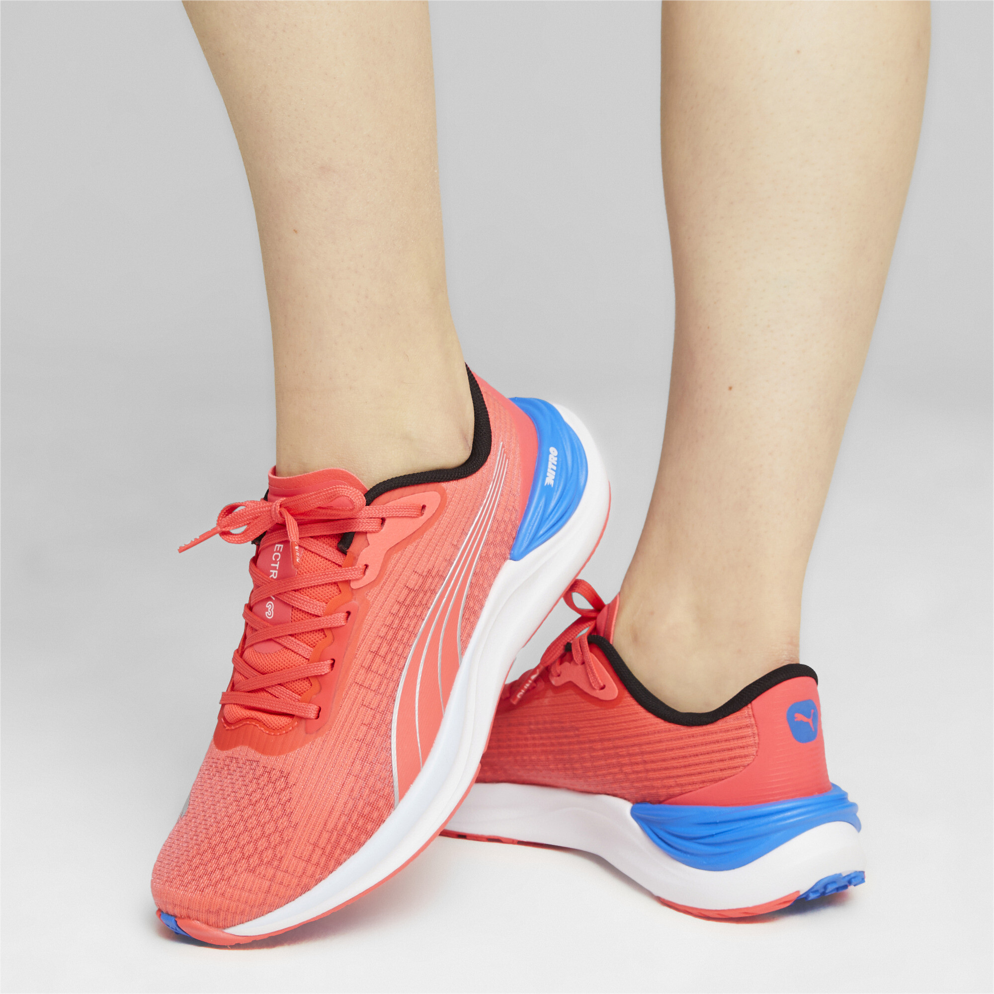 Women's PUMA Electrify NITROâ¢ 3 Running Shoes In Red, Size EU 35.5