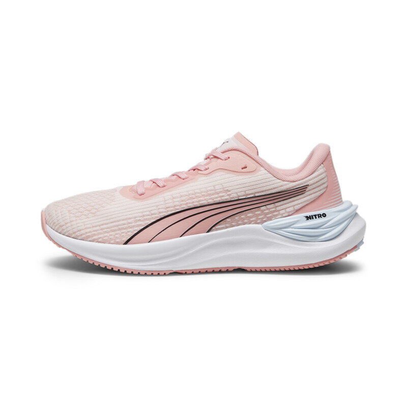 Women's PUMA Electrify NITRO 3 Running Lightweight Shoes in Black/Pink