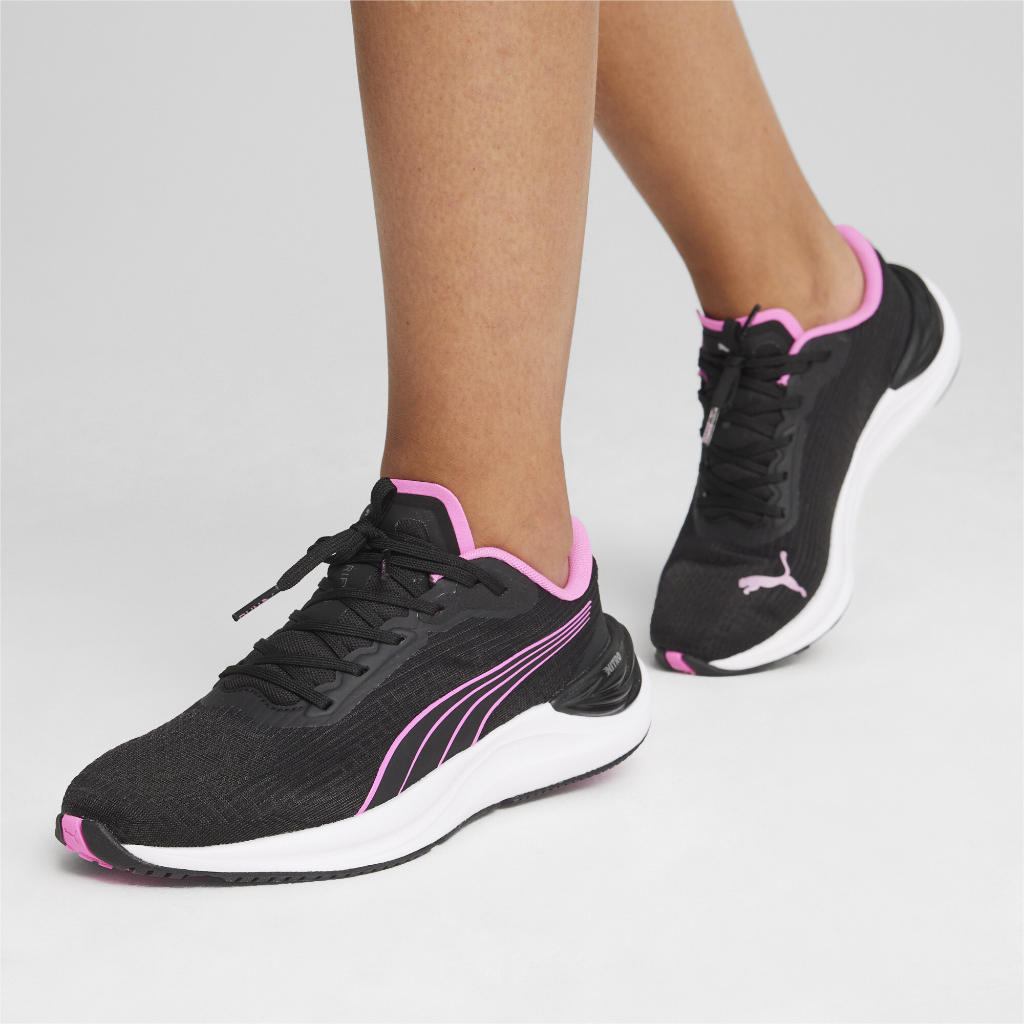 Women's Puma Electrify NITRO™ 3's Running Shoes, Black, Size 38.5, Sports