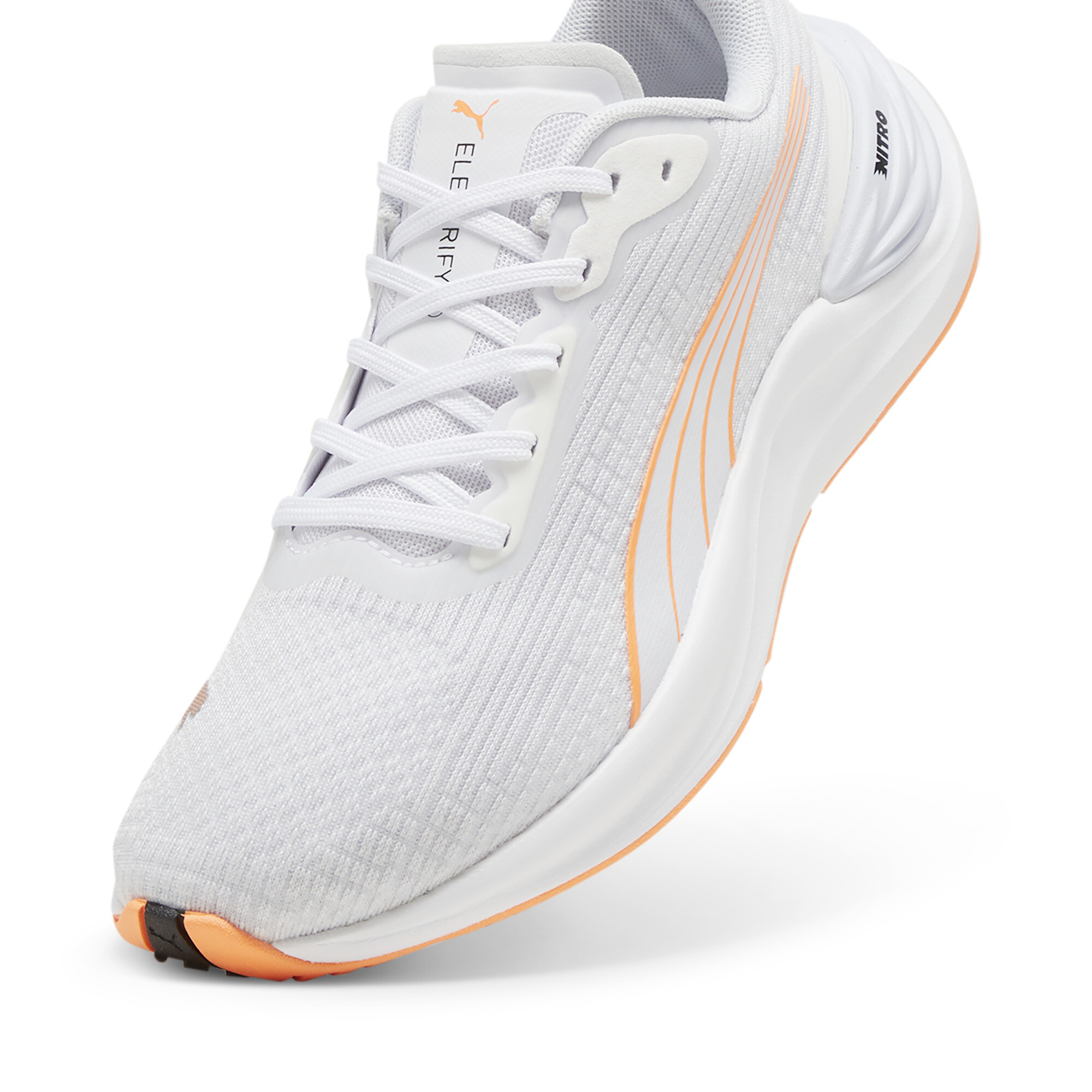 Women's Puma Electrify NITRO™ 3's Running Shoes, White, Size 40, Sports