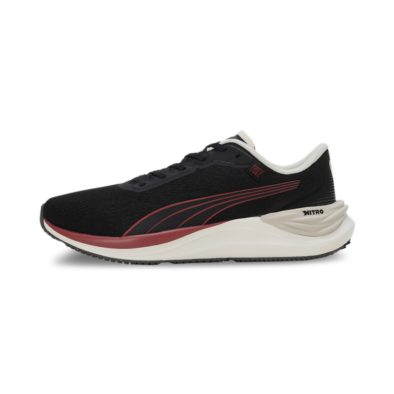

Men's PUMA X First Mile Electrify NITRO 3 Running Shoes, Black/red