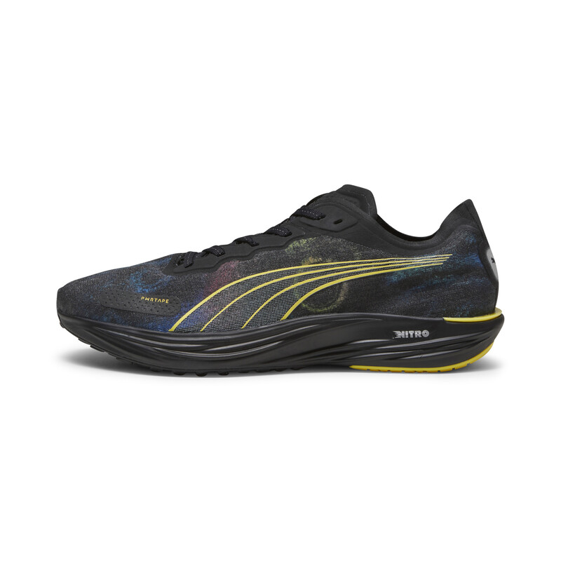 Men's PUMA Liberate NITRO 2 'Marathon Series' Running Lightweight Shoes in Black/Silver size 7
