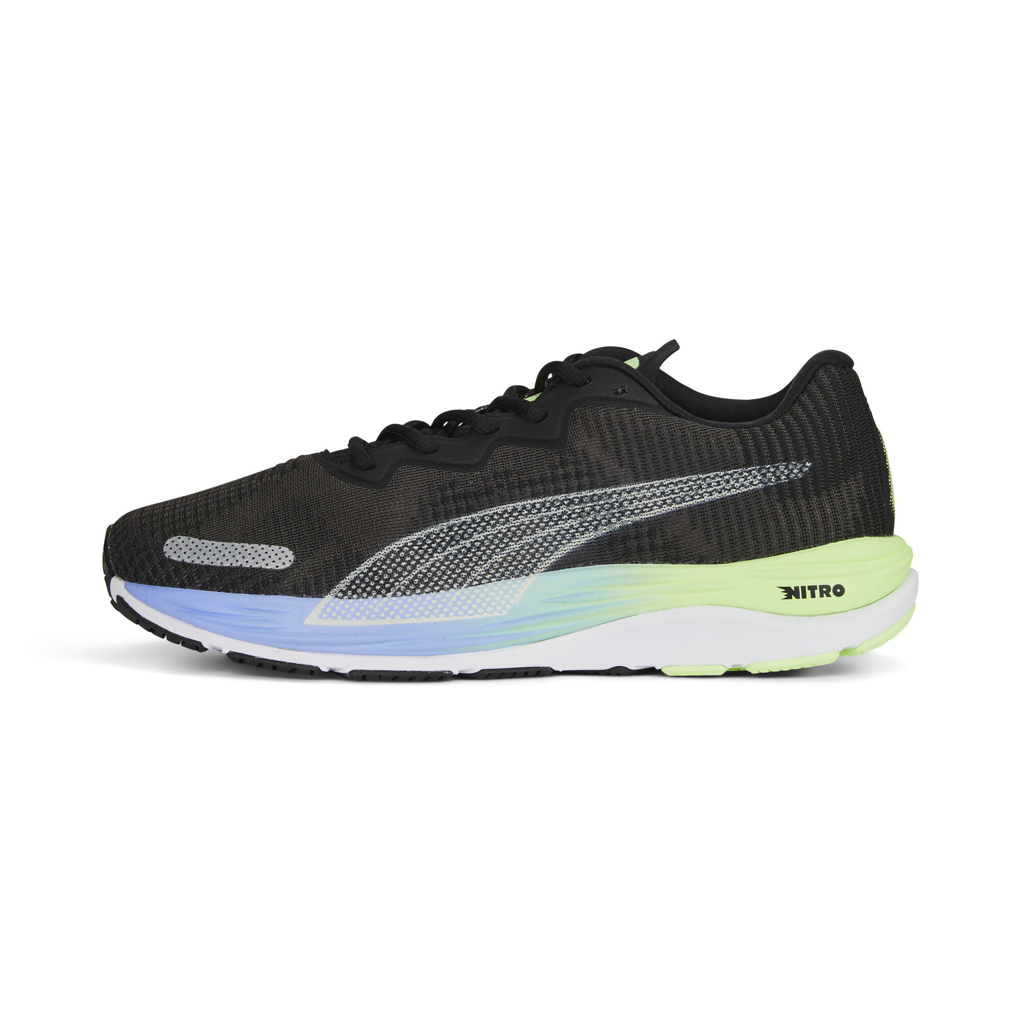 Puma neon outlet running shoes