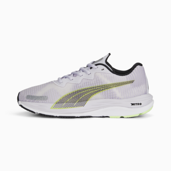 Velocity NITRO 2 Fade Running Shoes Women, Spring Lavender-PUMA Black-Fizzy Lime, large-ZAF