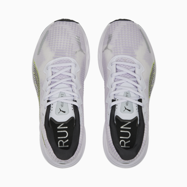 Velocity NITRO 2 Fade Running Shoes Women, Spring Lavender-PUMA Black-Fizzy Lime, large-ZAF
