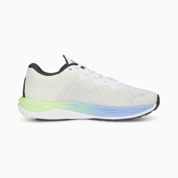 Zapatillas de running para mujer Velocity NITRO 2 Fade, PUMA White-PUMA Black-Elektro Purple, large-ARG