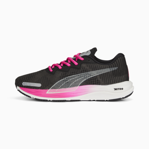 Zapatillas de running para mujer Velocity NITRO 2 Fade, PUMA Black-Ravish-PUMA Silver, large-ARG