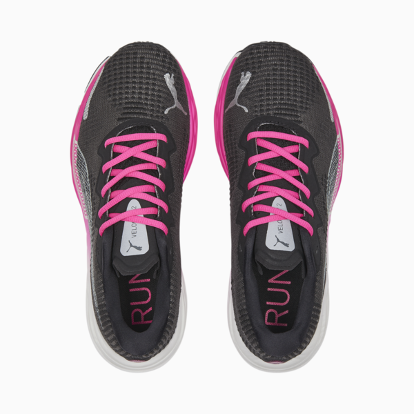 Zapatillas de running para mujer Velocity NITRO 2 Fade, PUMA Black-Ravish-PUMA Silver, large-ARG