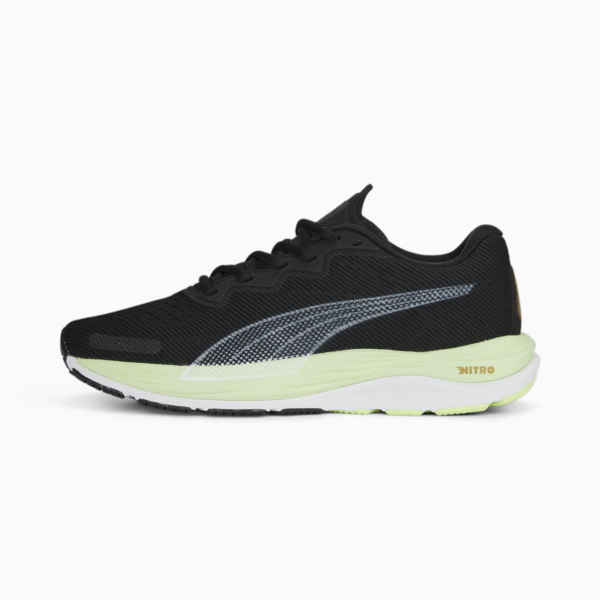 Velocity NITRO 2 Run 75 Running Shoes Women, PUMA Black-Light Mint, large-ZAF