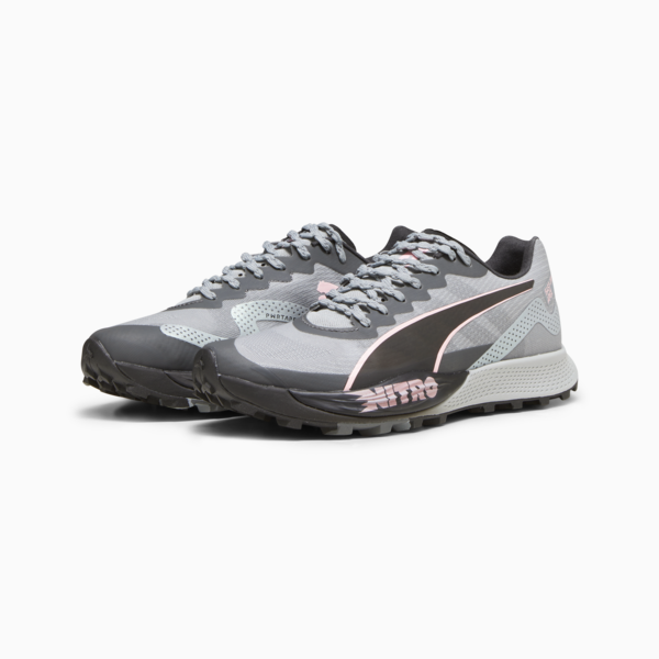 Fast-Trac Apex NITRO Women's Trail Running Shoes, Koral Ice-Cool Mid Gray-PUMA Black, large-ZAF