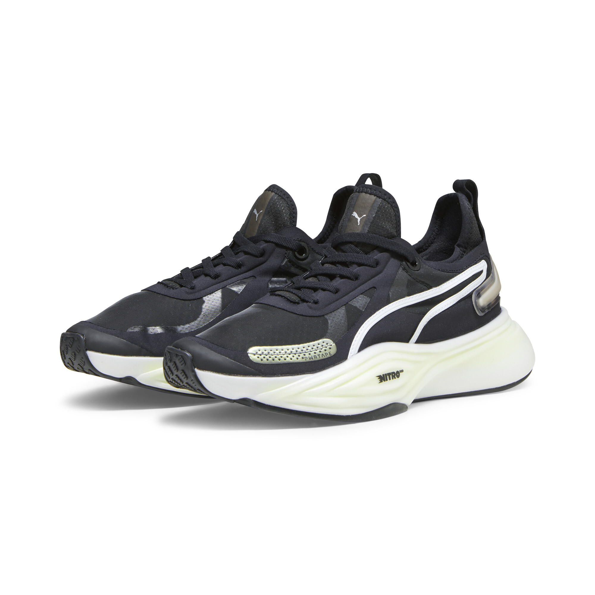Tenis de entrenamiento PWR NITRO™ Squared para mujer en Talla 26.5 en Negro | PUMA