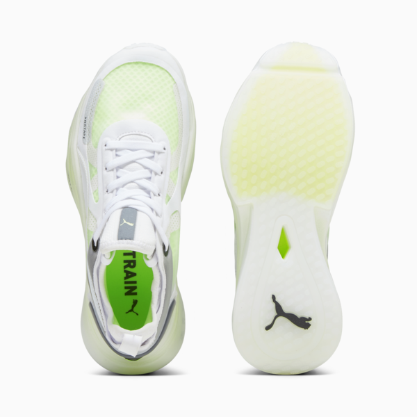Zapatillas de training PWR NITRO™ SQD para mujer, PUMA White-Speed Green, large-ARG