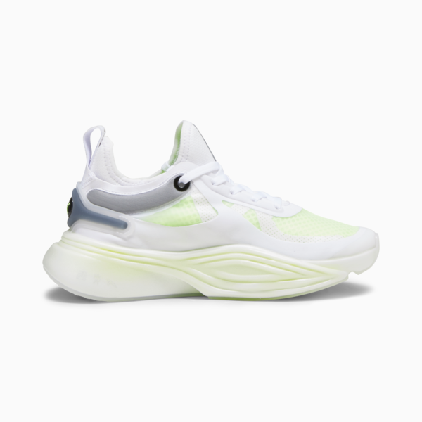 Zapatillas de training PWR NITRO™ SQD para mujer, PUMA White-Speed Green, large-ARG
