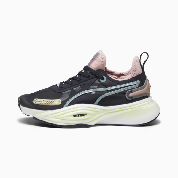 Zapatillas de training PWR NITRO™ SQD para mujer, PUMA Black-Bold Blue-Future Pink, large-ARG