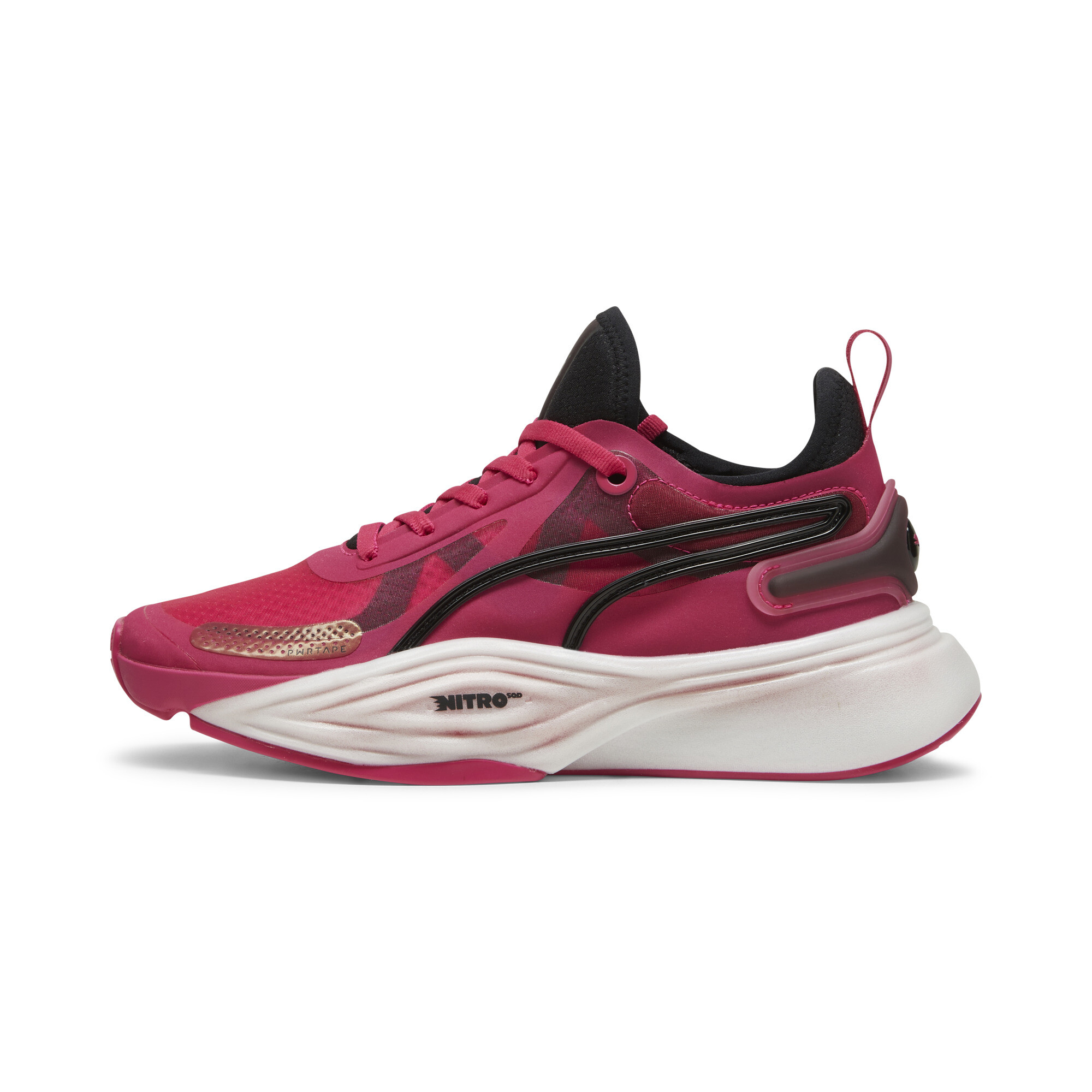 Puma PWR NITRO™ SQD Trainingsschuhe Damen | Garnet Rose/Black | Größe: 40.5