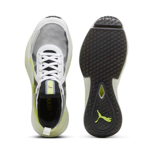 Zapatillas de training PWR NITRO™ SQD para mujer, PUMA White-PUMA Black-Lime Pow, large-ARG