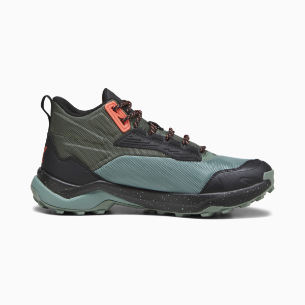 Obstruct Pro Mid Trail Shoes, Eucalyptus-PUMA Black-Neon Sun, large-ZAF