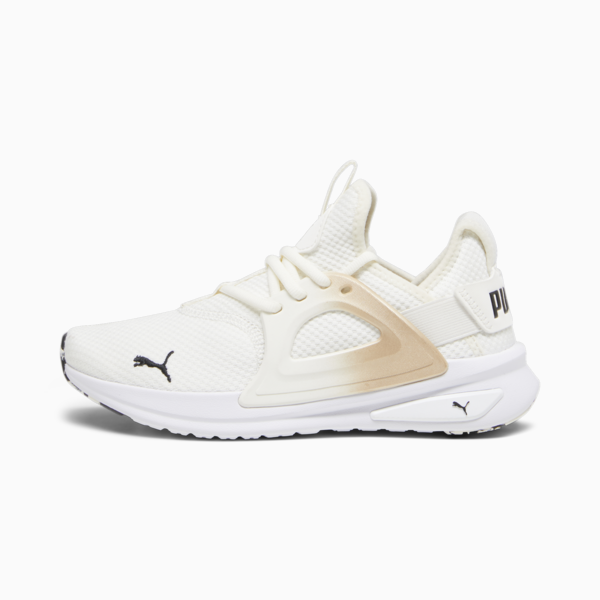 Tenis para correr Softride Enz Evo Molt Met para mujer, Warm White-PUMA Gold-PUMA Black, large-MEX