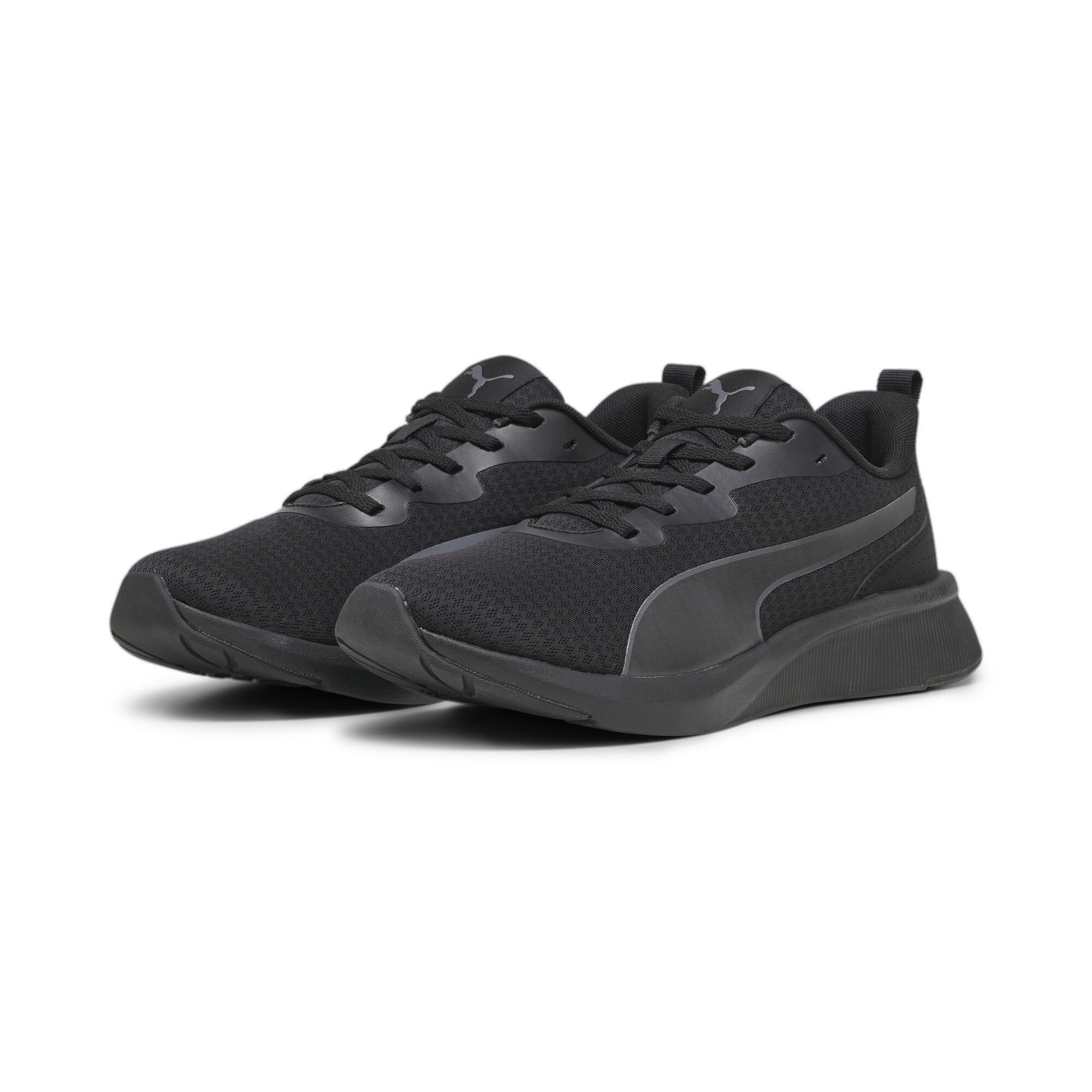 Men's PUMA Flyer Lite Running Shoes In Black, Size EU 36