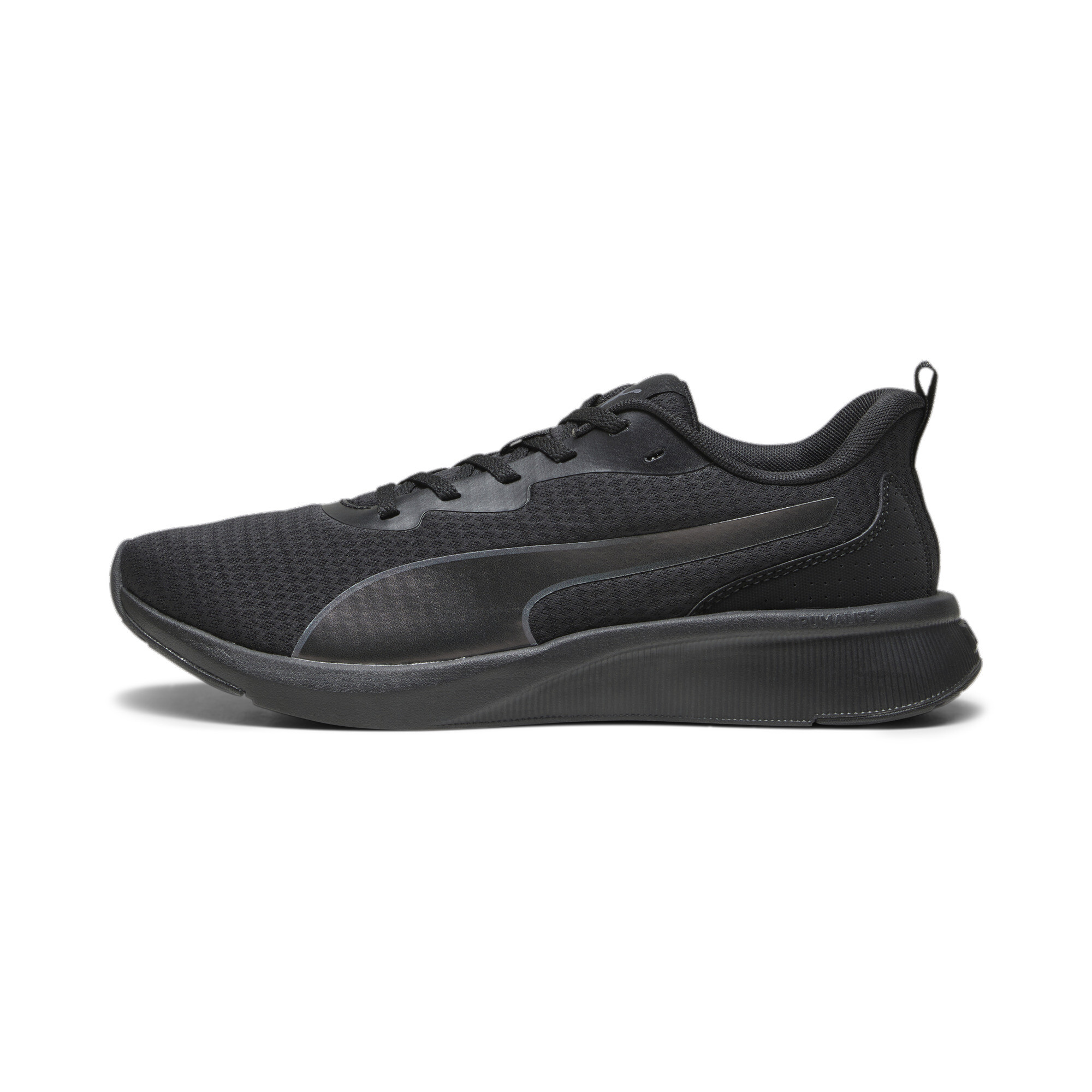 Men's PUMA Flyer Lite Running Shoes In Black, Size EU 36