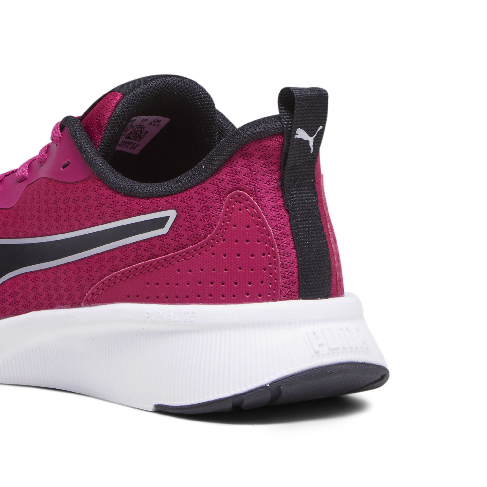 Men's PUMA Flyer Lite Running Shoes In Pink, Size EU 40.5