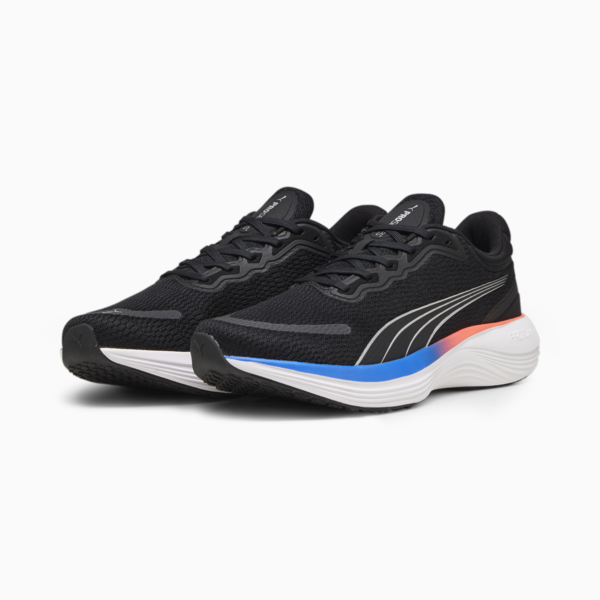 Scend Pro Running Shoes, PUMA Black-Ultra Blue, large-ZAF