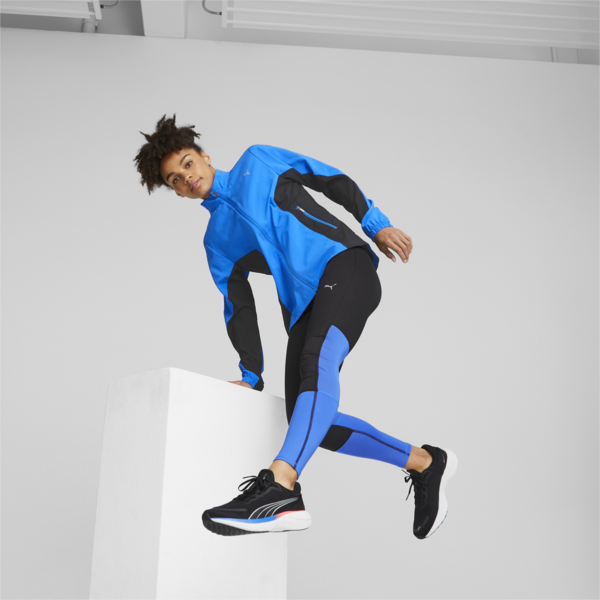 Scend Pro Running Shoes, PUMA Black-Ultra Blue, large-ZAF