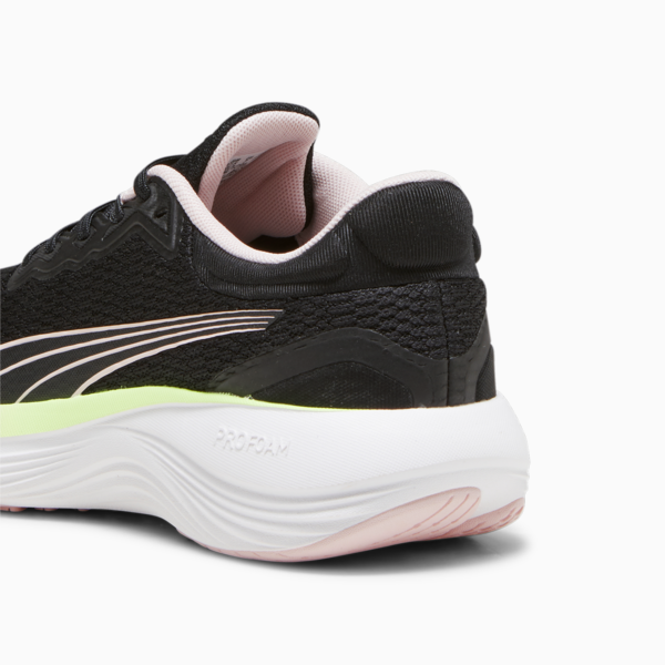 Scend Pro Running Shoes, PUMA Black-Frosty Pink-Speed Green-PUMA White, large-ZAF