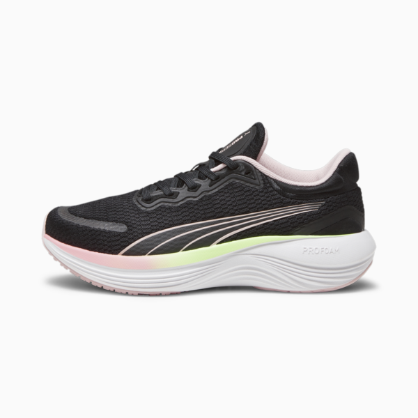 Scend Pro Running Shoes, PUMA Black-Frosty Pink-Speed Green-PUMA White, large-ZAF