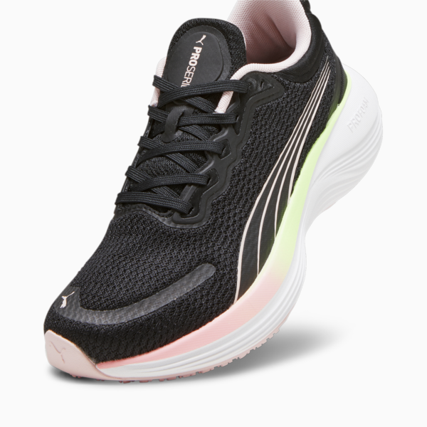 Scend Pro Running Shoes, PUMA Black-Frosty Pink-Speed Green-PUMA White, large-ZAF
