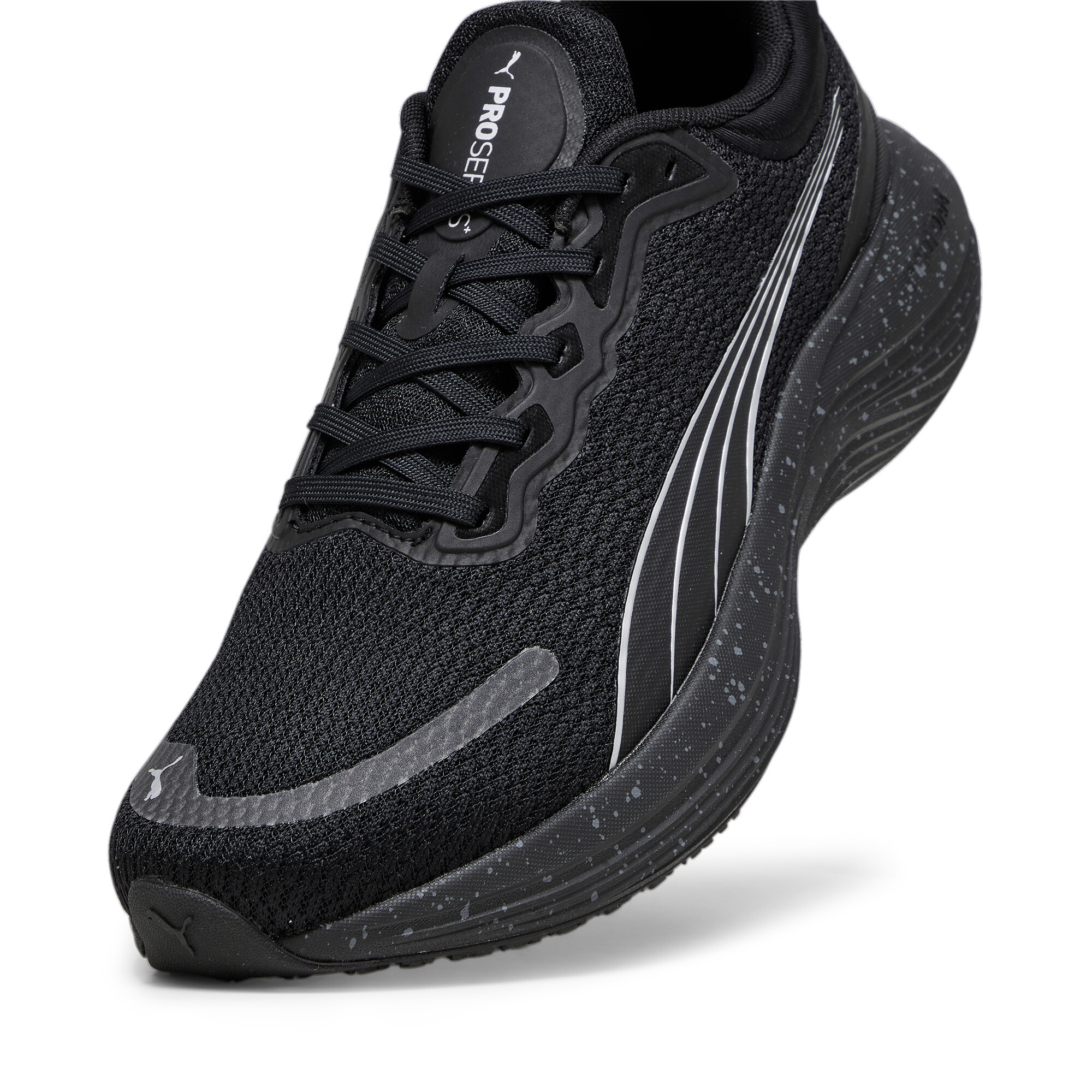 Men's PUMA Scend Pro Running Shoes In Black, Size EU 41