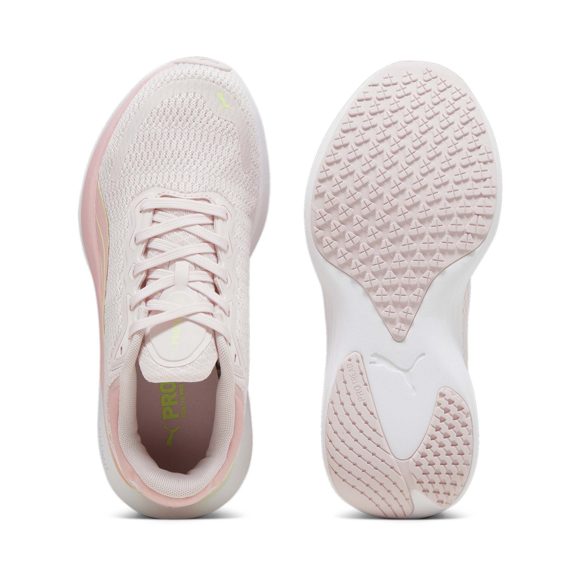 Men's PUMA Scend Pro Running Shoes In Pink, Size EU 41