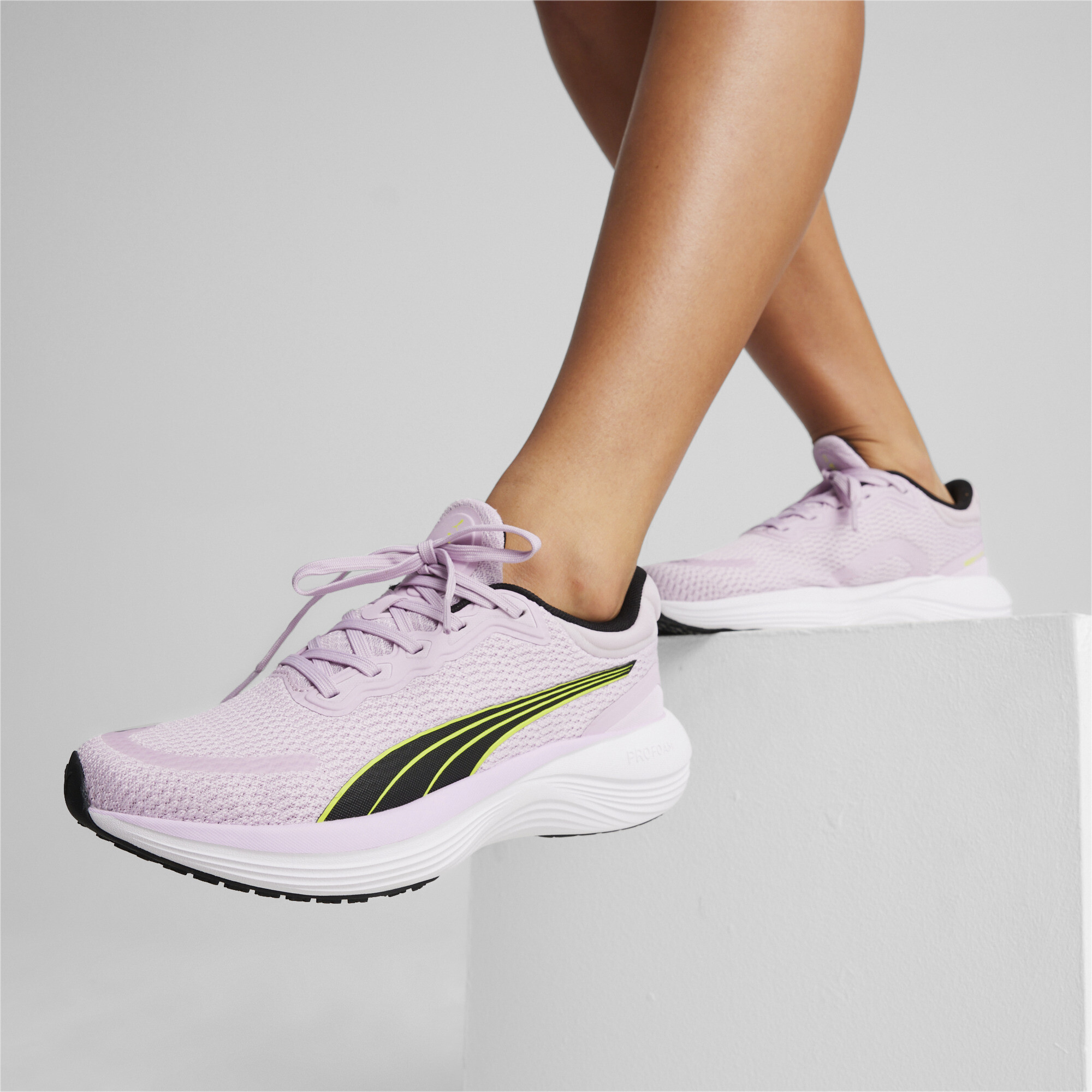 Puma Scend Pro Running Shoes, Purple, Size 37.5, Shoes