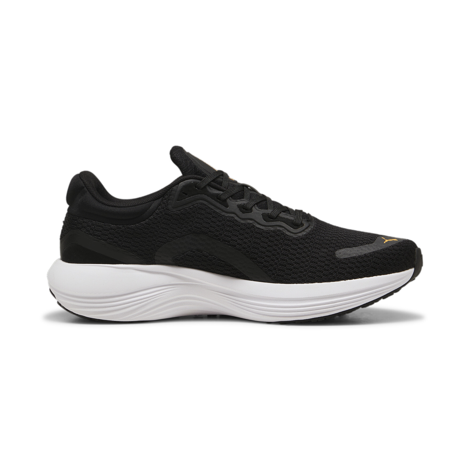 Men's PUMA Scend Pro Running Shoes In Black, Size EU 42.5