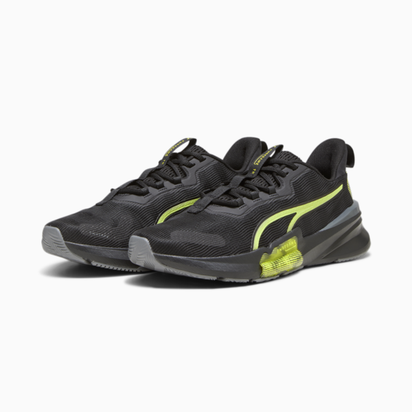 Zapatillas de training para hombre PWRFrame TR 2, PUMA Black-Yellow Burst, large-ARG
