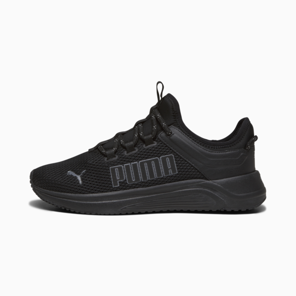 Softride Astro Slip-on Running Shoes, PUMA Black-Cool Dark Gray, large-ZAF