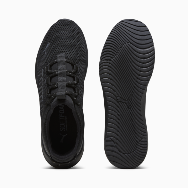 Softride Astro Slip-on Running Shoes, PUMA Black-Cool Dark Gray, large-ZAF
