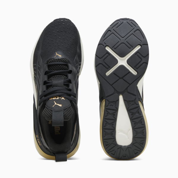 Zapatillas de running X-Cell Action Molten Metal, PUMA Black-PUMA Gold-Warm White, large-ARG