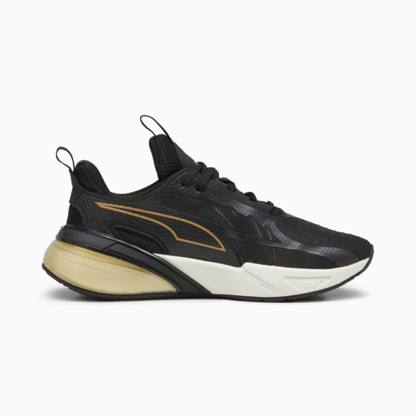 Zapatillas de running X-Cell Action Molten Metal, PUMA Black-PUMA Gold-Warm White, large-ARG