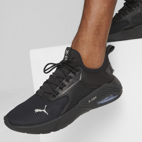 Zapatillas de running X-Cell Nova, PUMA Black-Concrete Gray, large-ARG