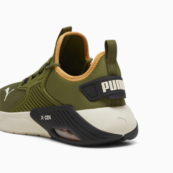 Zapatillas de running X-Cell Nova, Olive Green-Clementine-PUMA Black, large-ARG
